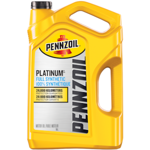 Huile Moteur 100 % Synthétique Pennzoil Platinum