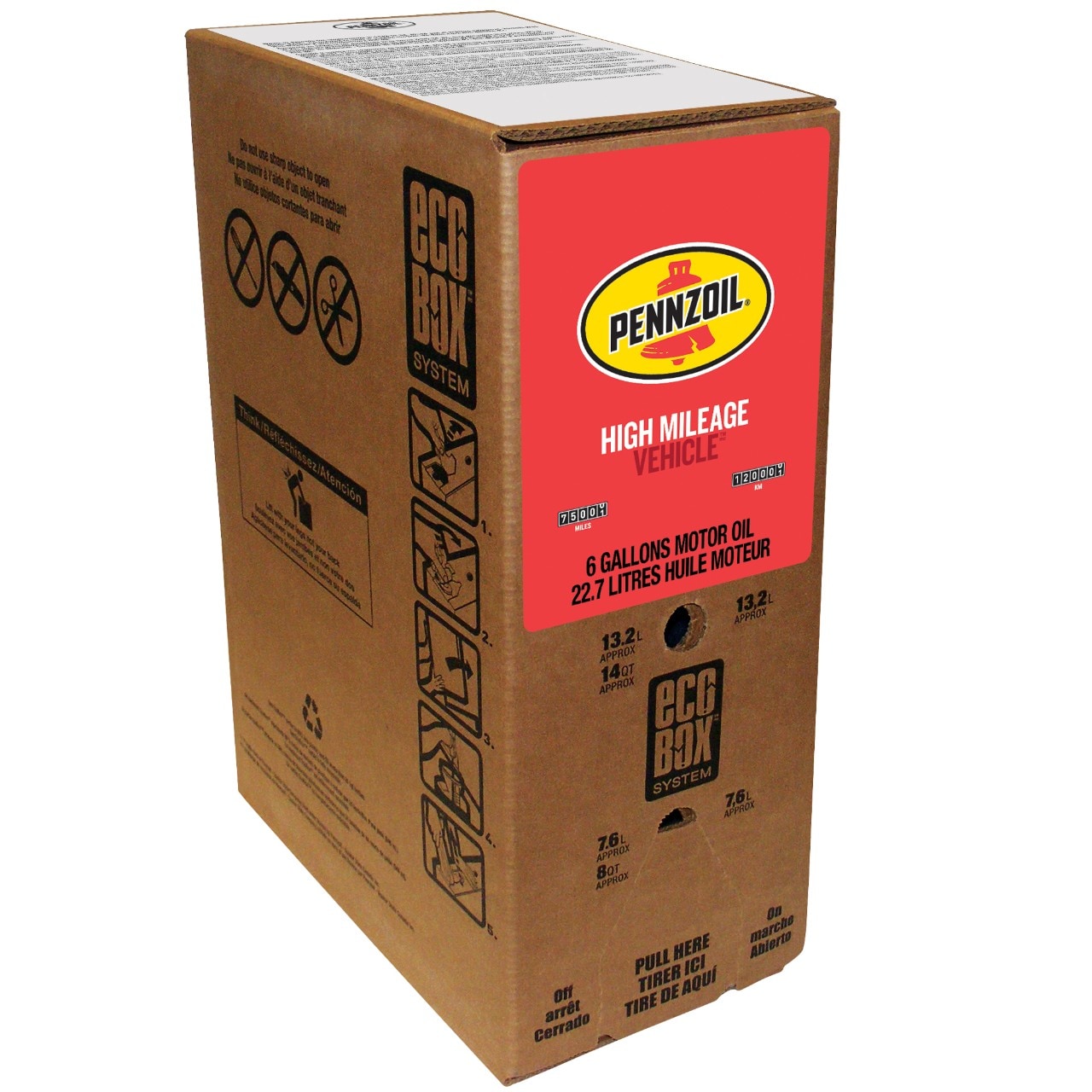 Huile Moteur Pennzoil High Mileage