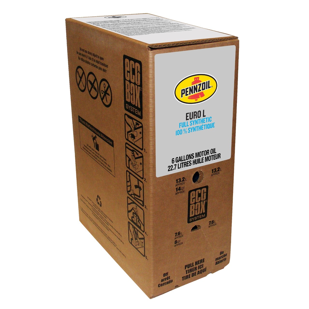 Huile Moteur 100 % Synthétique Pennzoil Platinum Euro
