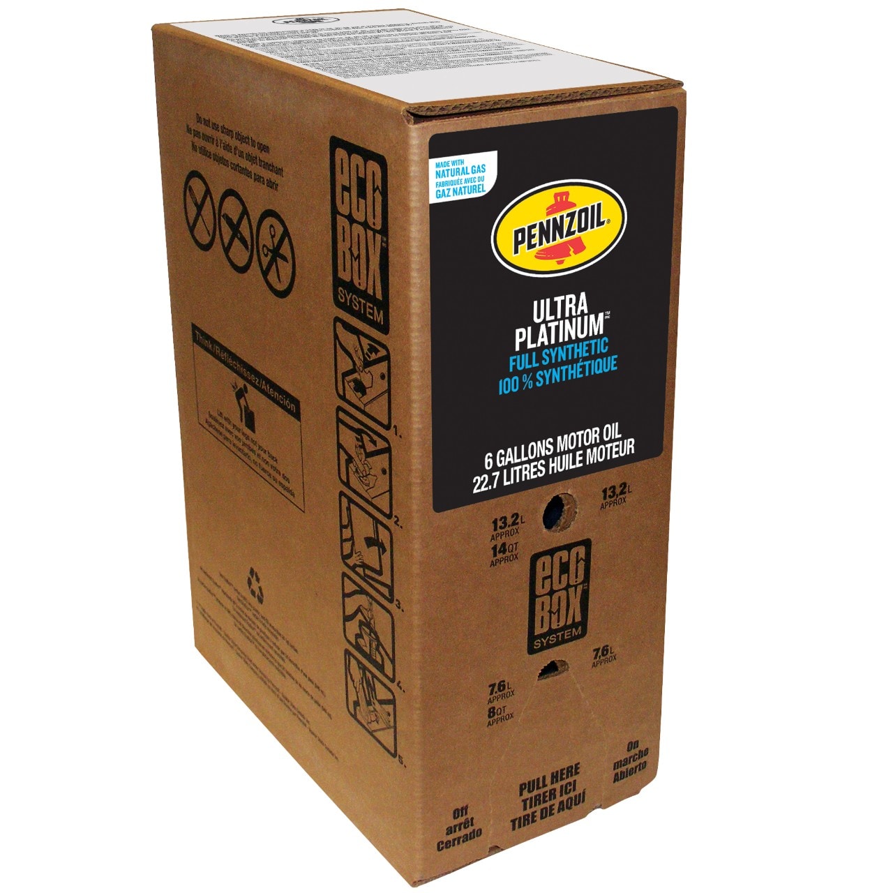 Huile Moteur 100 % Synthétique Pennzoil Ultra Platinum