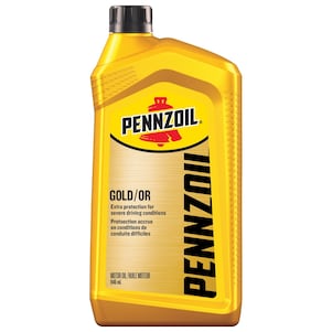 Huile Moteur 100 % Synthétique Pennzoil Platinum High Mileage