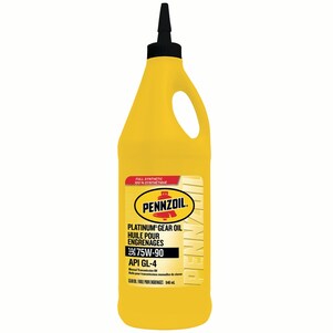 pennzoil platinum gear oil 75W 90