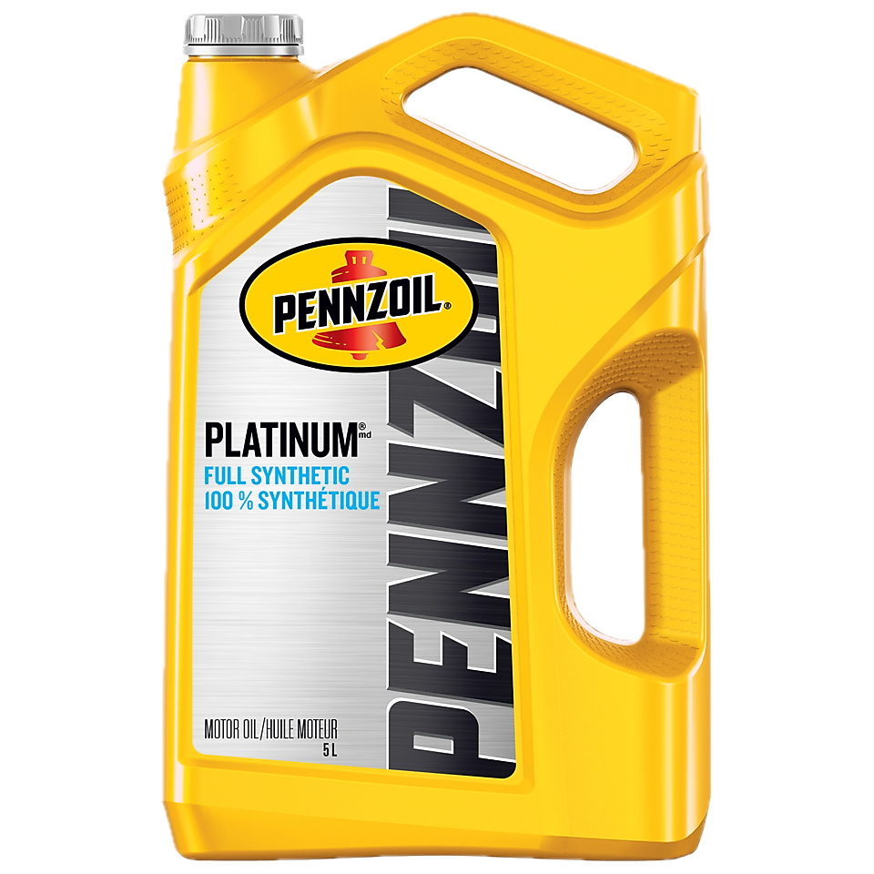Pennzoil PurePlus Platinum Full Synthetic Motor Oil 5 L Bottle