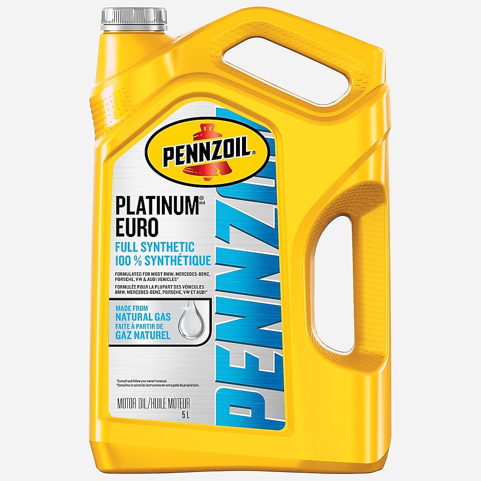 Pennzoil Platinum Euro CA bottle