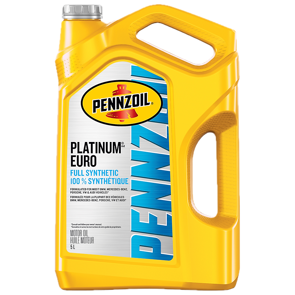 Pennzoil Platinum Euro CA bottle