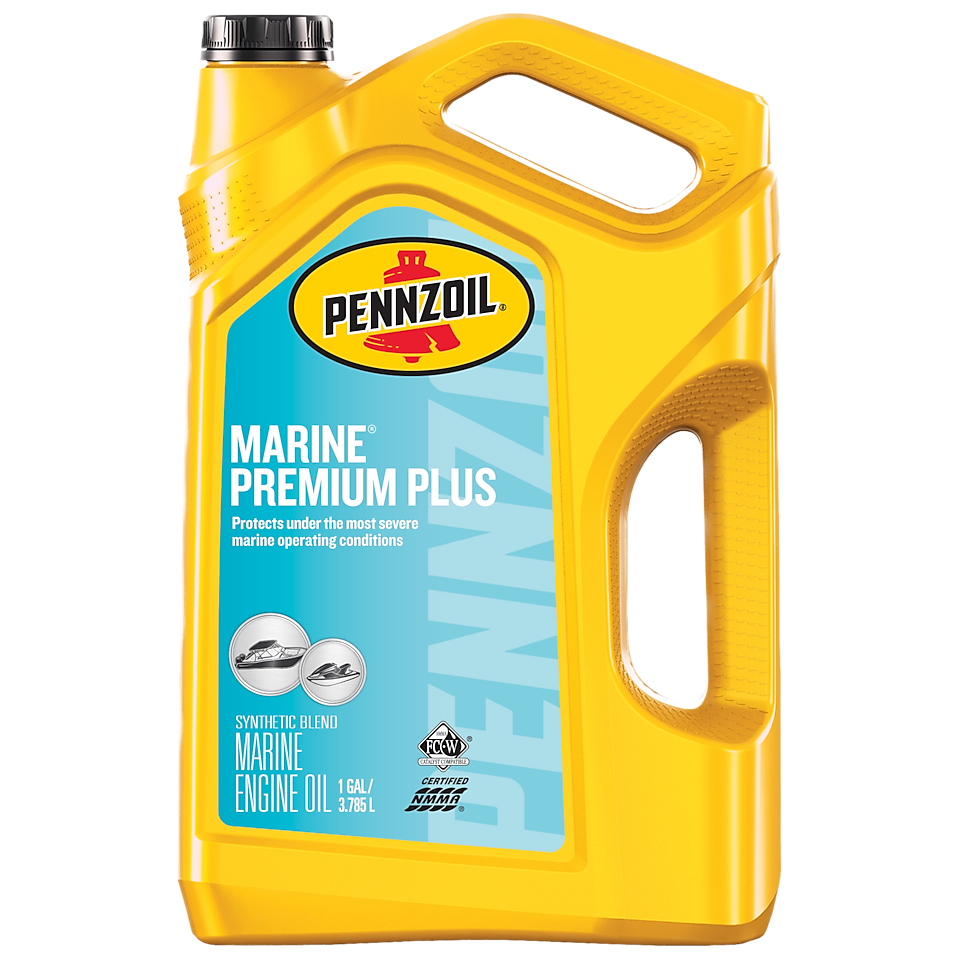 Pennzoil Marine Premium Plus 4-Cycle Engine Oil Synthetic Blend