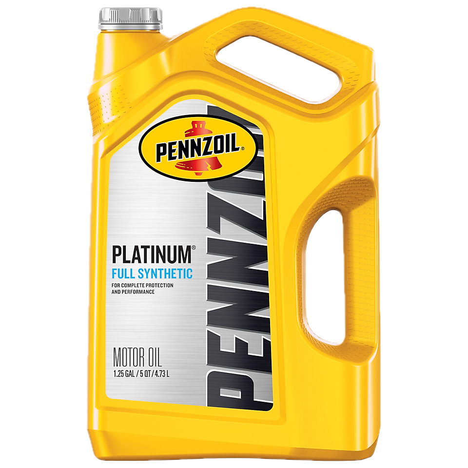 Pennzoil PurePlus Platinum Full Synthetic Motor Oil 5 QT Bottle