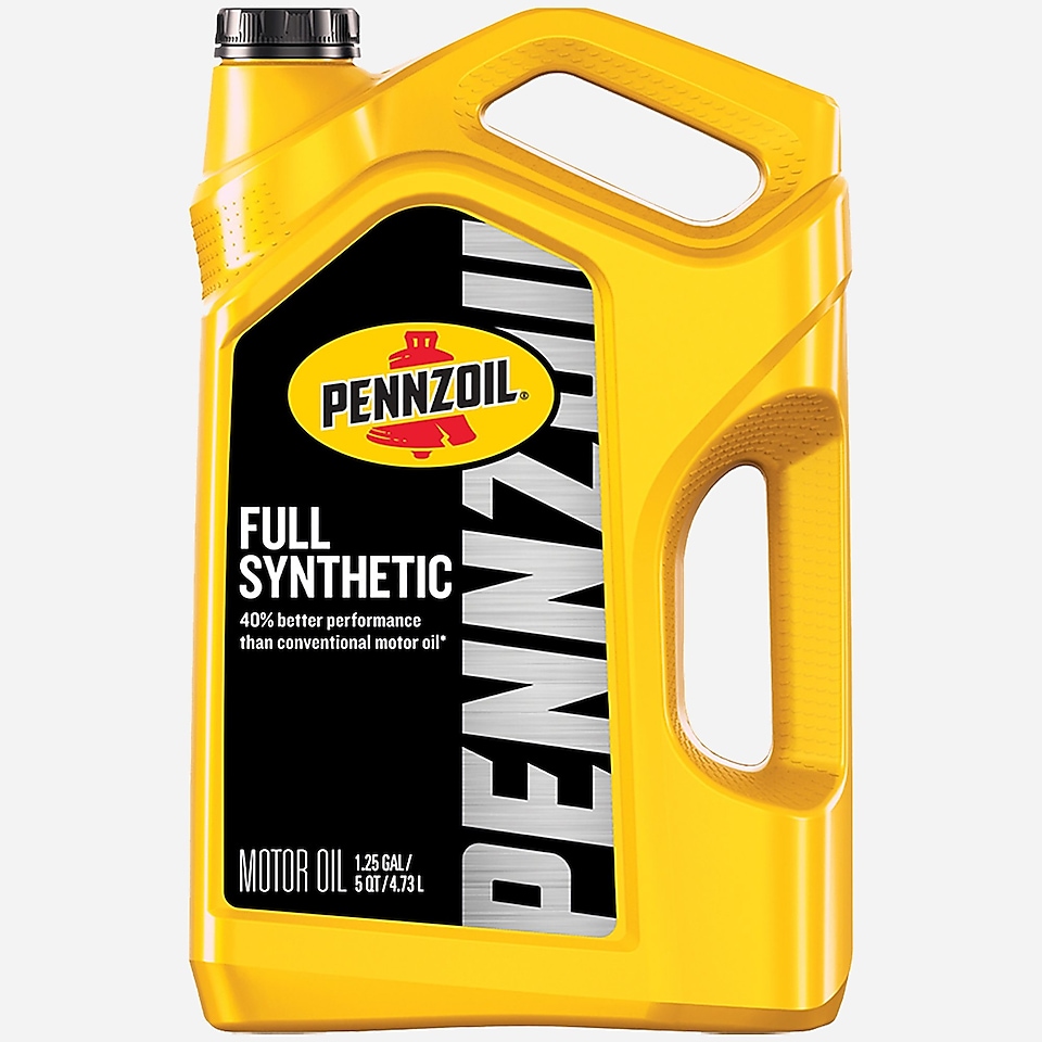 Pennzoil Full Synthetic motor oil 5QT jug